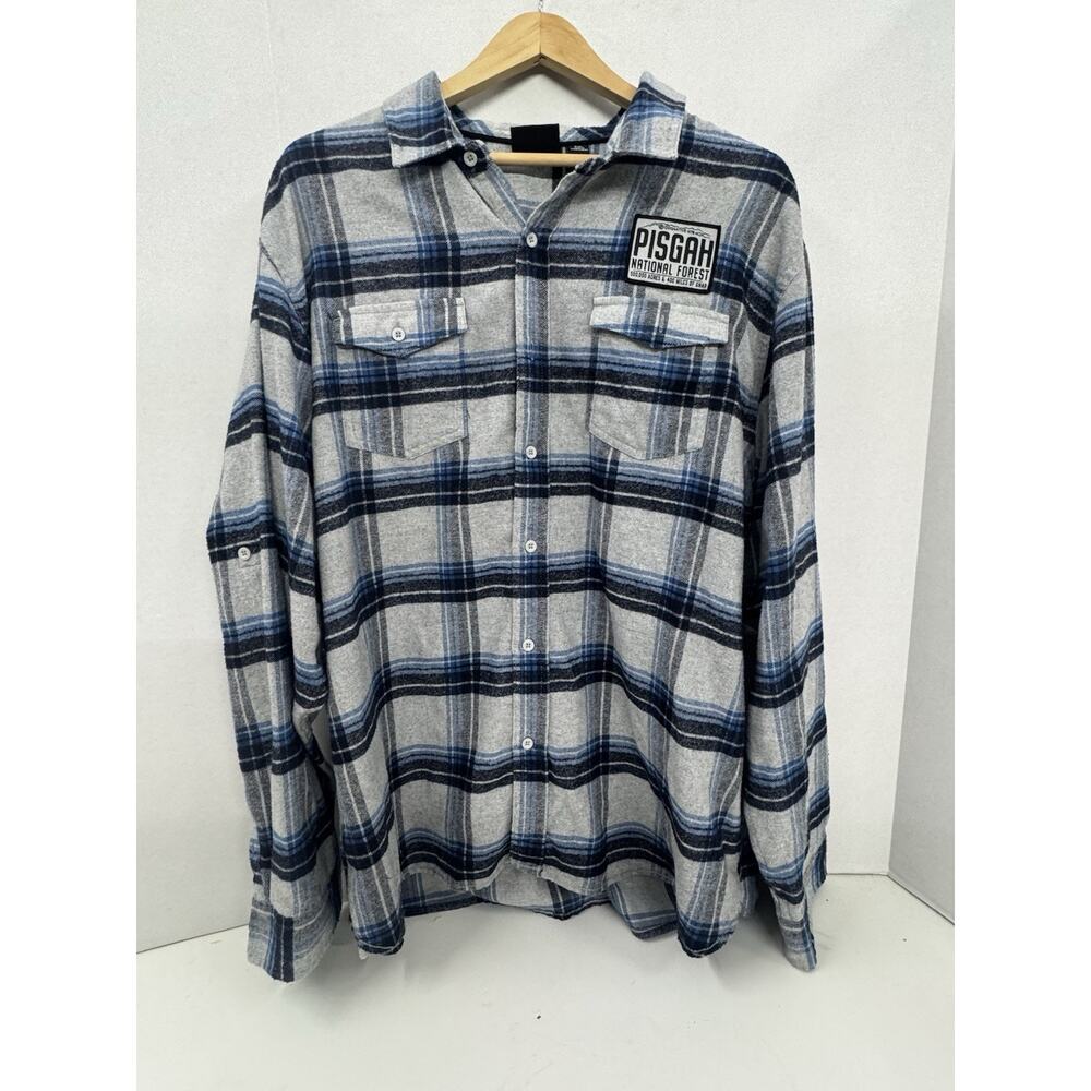 Cognitive MTB Men’s Long Sleeve Flannel Pisgah National Forest Size 2XL